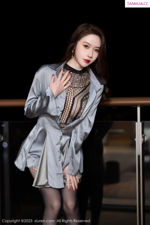 梦心玥  [XiuRen]高清写真图 2023.02.15 No.6271 梦心玥 黑丝美腿第10张图片